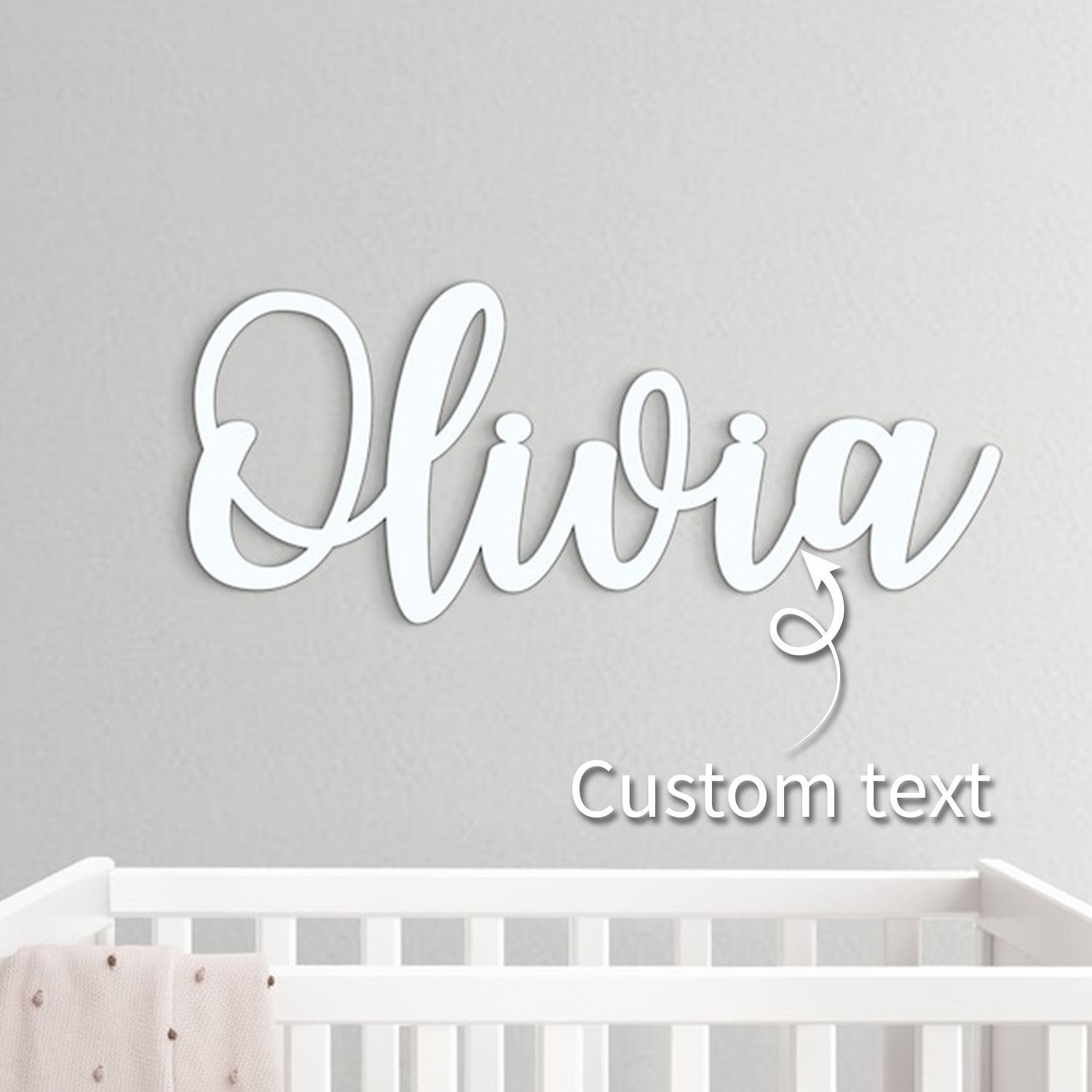 Baby Gate Stairs - 1pc Custom Wooden Name Sign,Customized Gifts,Decorative