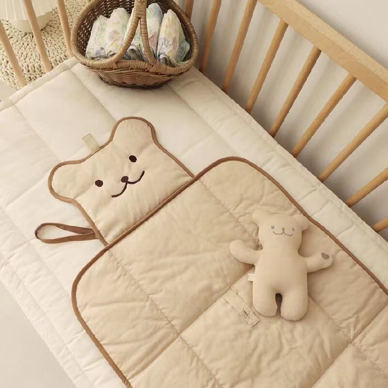Diaper Changing Mat - Newborn Baby Changing Mat Cotton Waterproof
