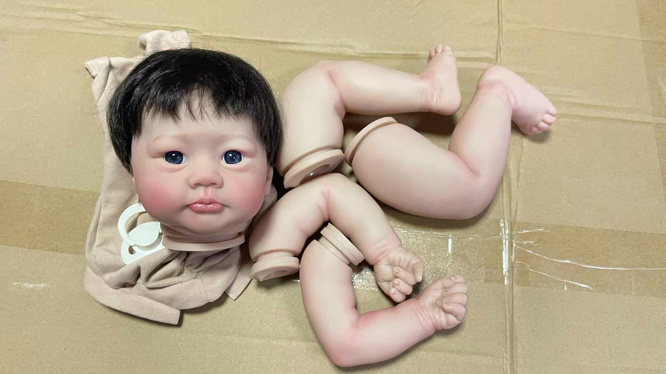 Baby Products Hair - Newborn Baby Lali Doll Kit Lifelike
