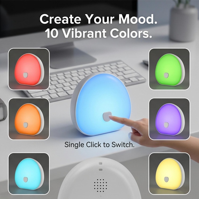 RGB Sleep White Noise Machine  - White Noise Machine Baby บทวิจารณ์และราคา