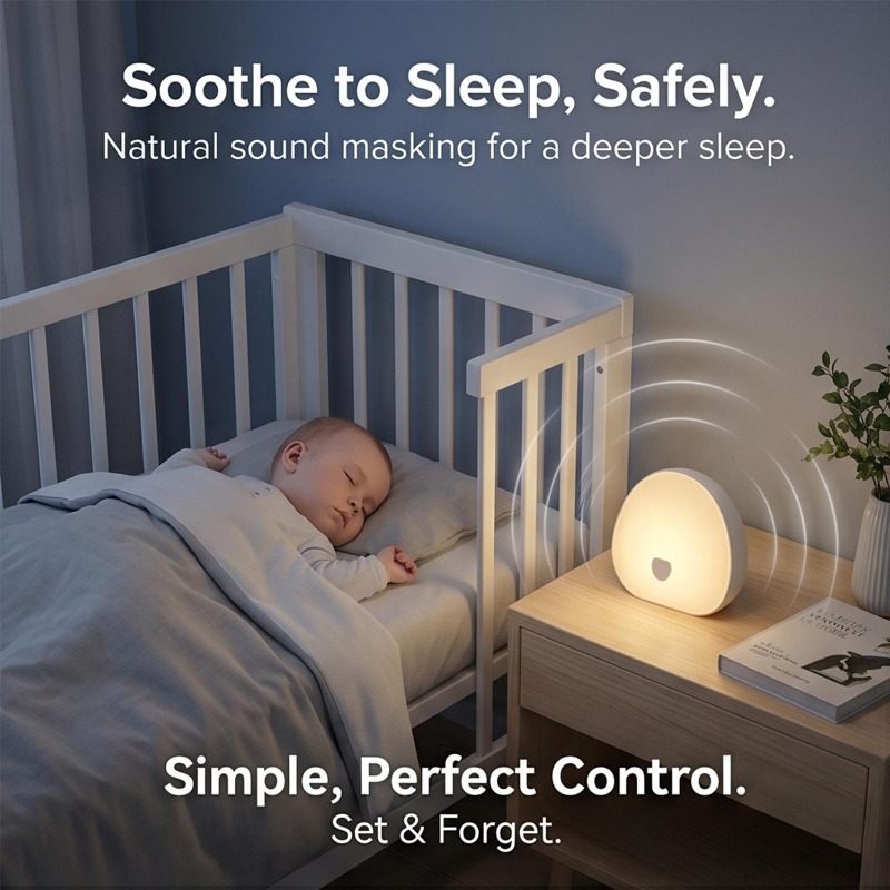 RGB Sleep White Noise Machine  - White Noise Machine Baby บทวิจารณ์และราคา