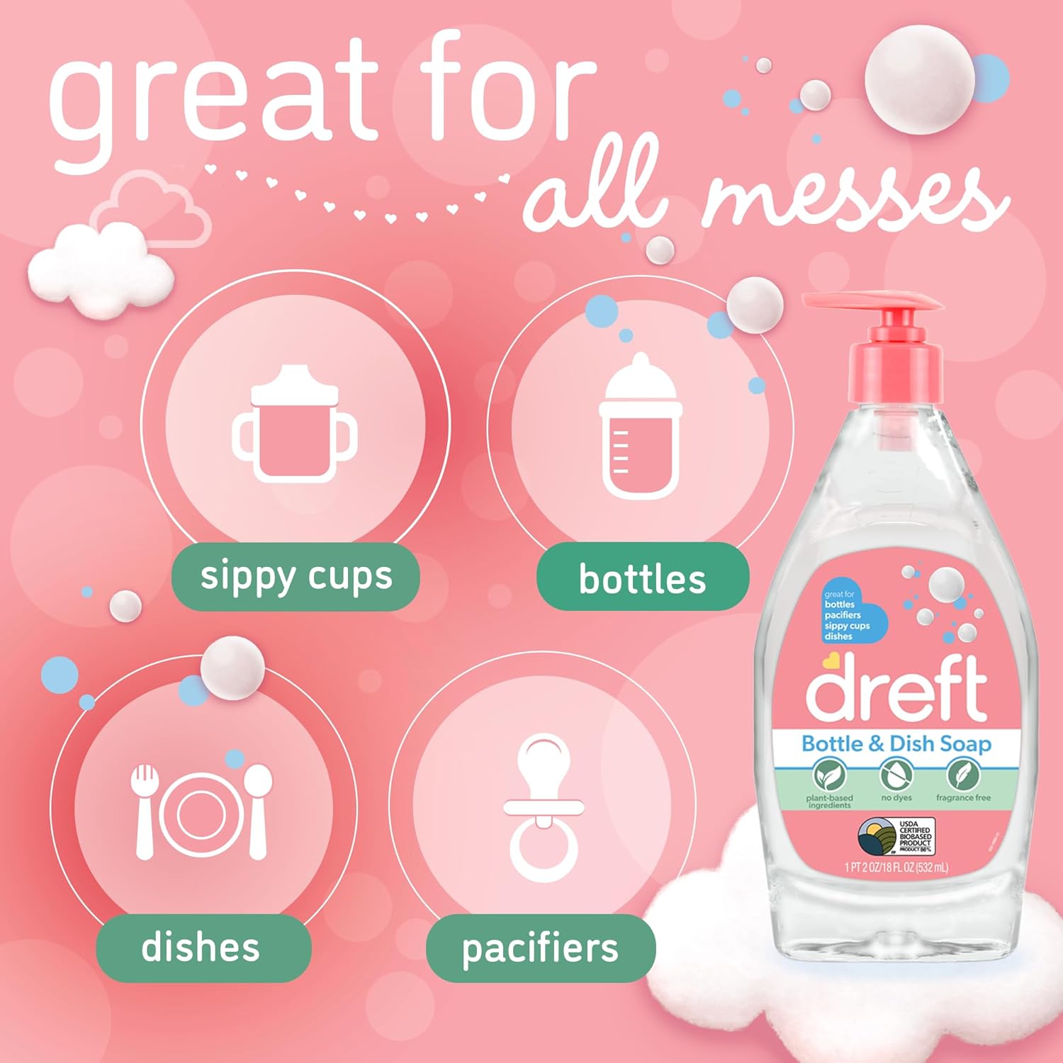 Baby Bottle & Dish Soap for Mi - Baby Products Soap บทวิจารณ์และราคา