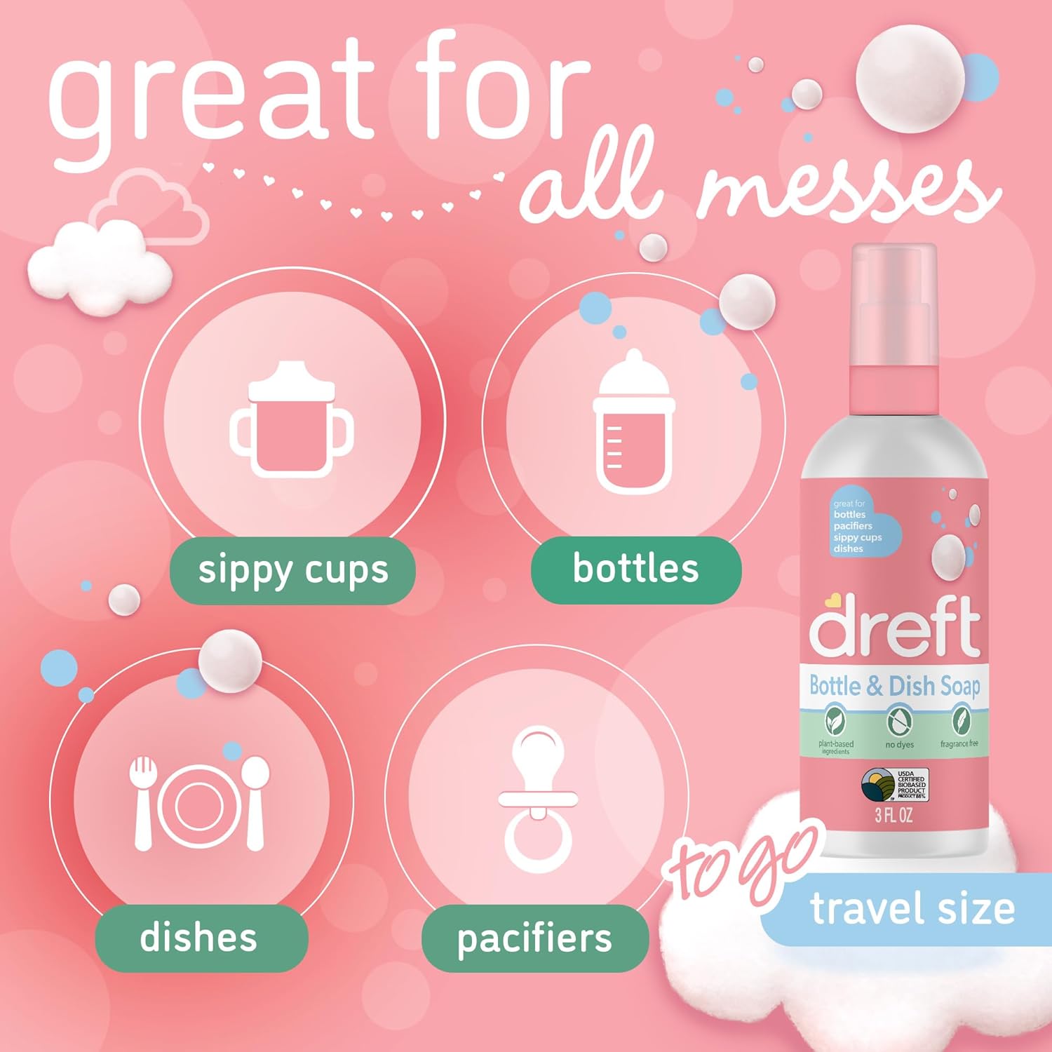 Plant Based Baby Bottle Soap f - Baby Products Soap บทวิจารณ์และราคา