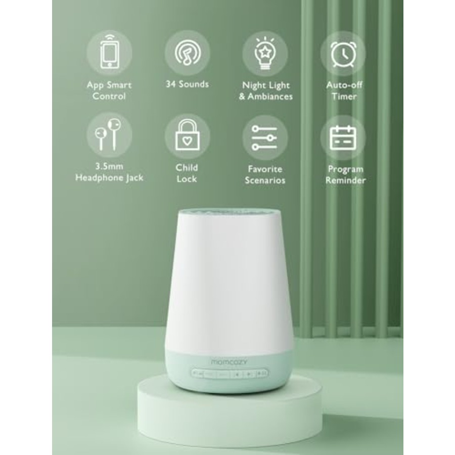 Baby Sound Machine White Noise - White Noise Machine Baby บทวิจารณ์และราคา