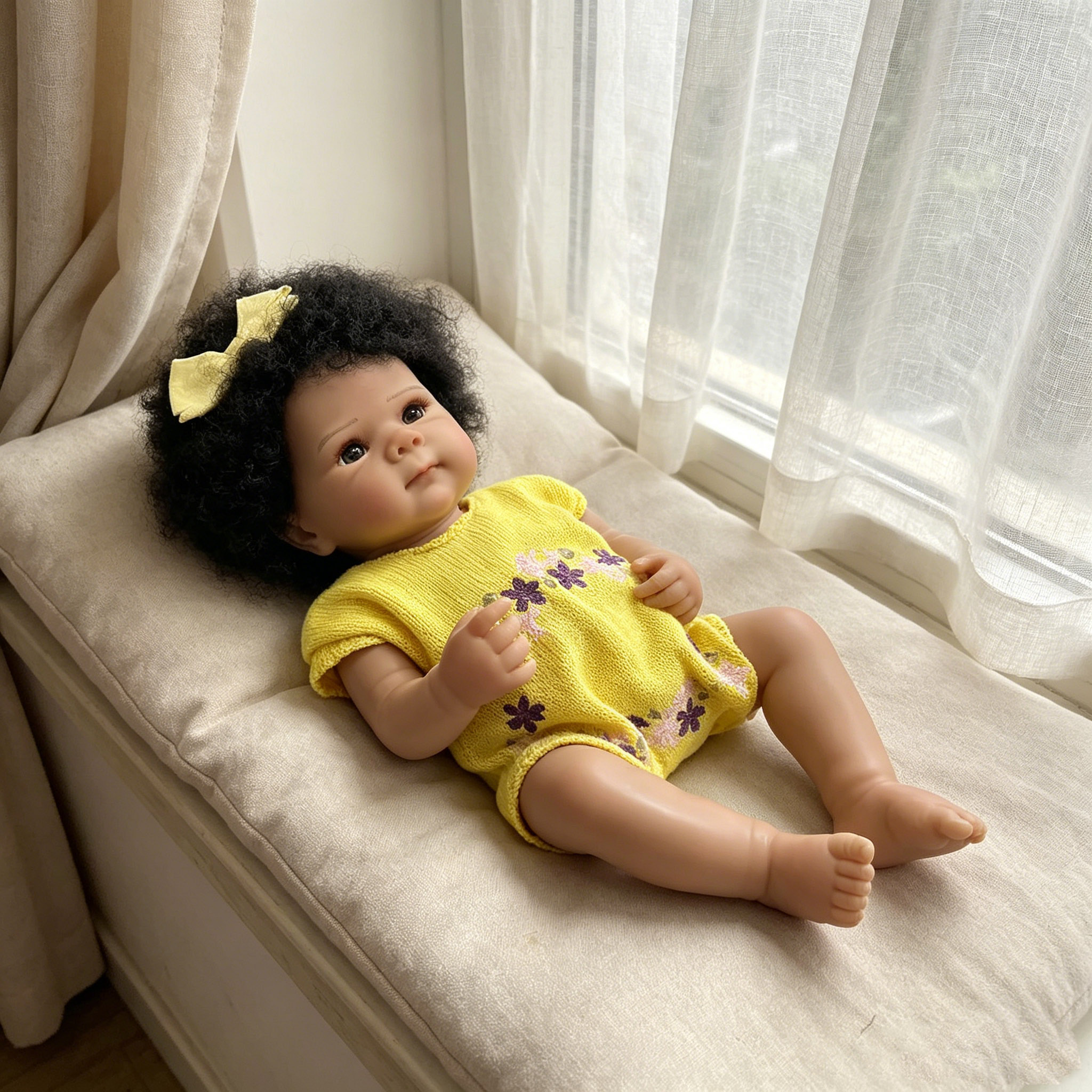 Dark Skin Full Vinyl Body Bett - Baby Products For Curly Hair บทวิจารณ์และราคา
