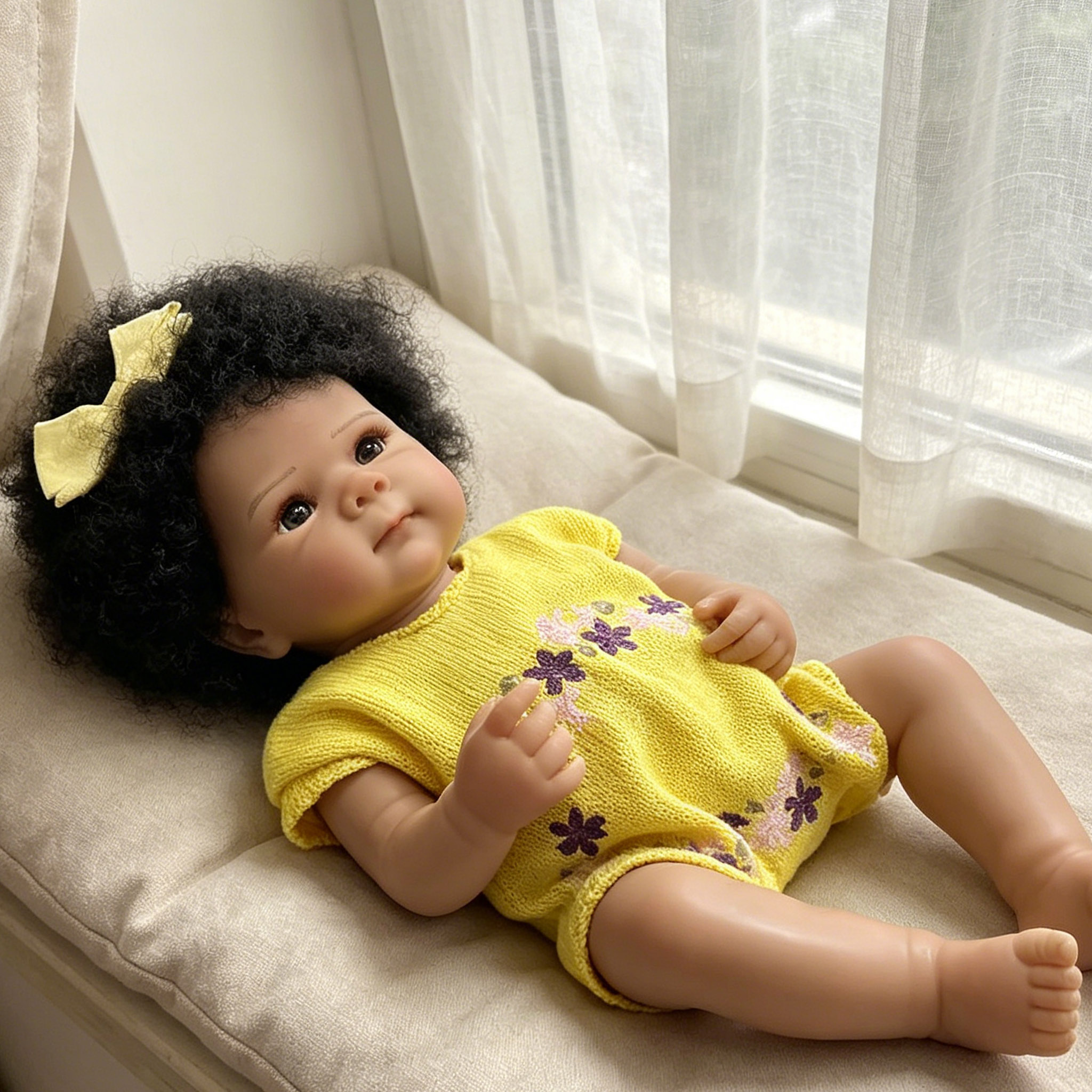 Dark Skin Full Vinyl Body Bett - Baby Products For Curly Hair บทวิจารณ์และราคา