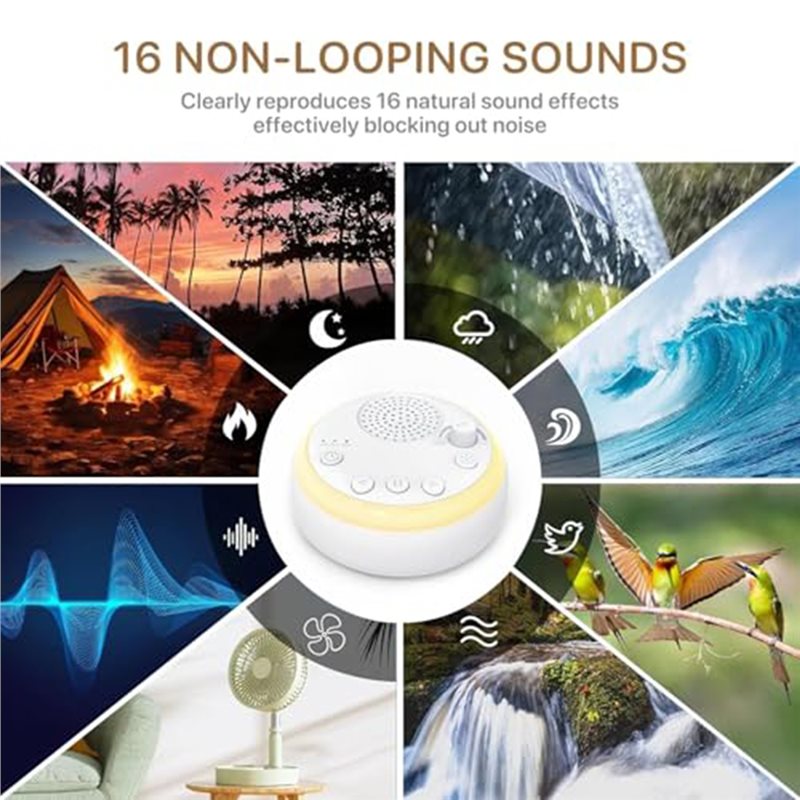 CYGJ-Sleep Aid Sound Machine F - White Noise Machine Baby บทวิจารณ์และราคา