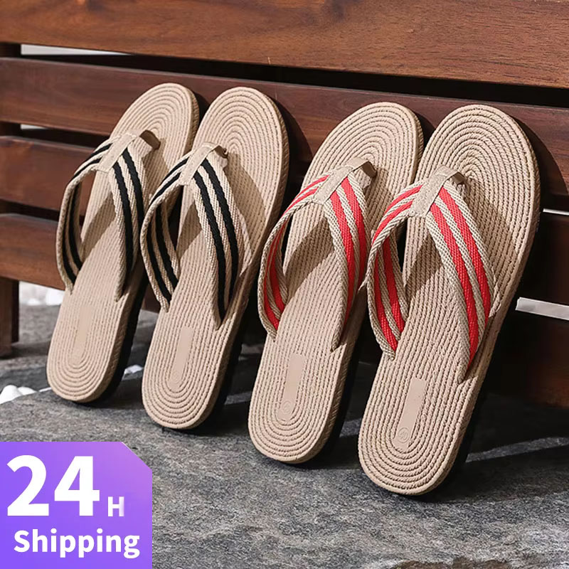 Summer Men Flip Flops Flat San - Baby Gate Stairs บทวิจารณ์และราคา