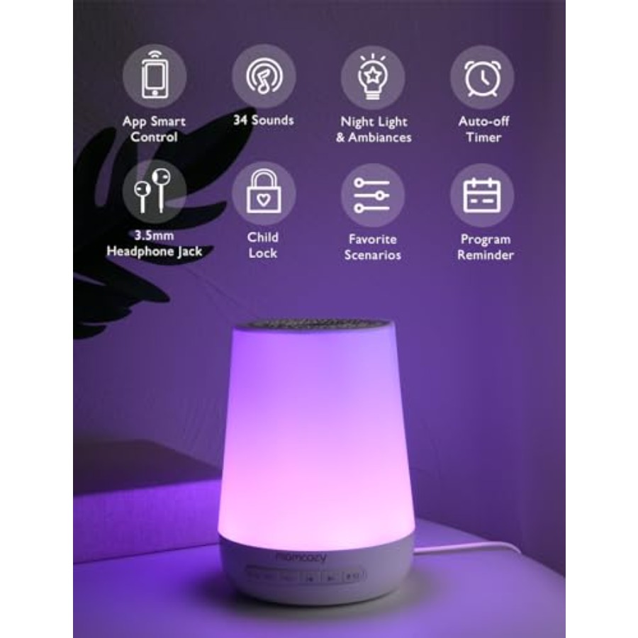 Baby Sound Machine White Noise - White Noise Machine Baby บทวิจารณ์และราคา