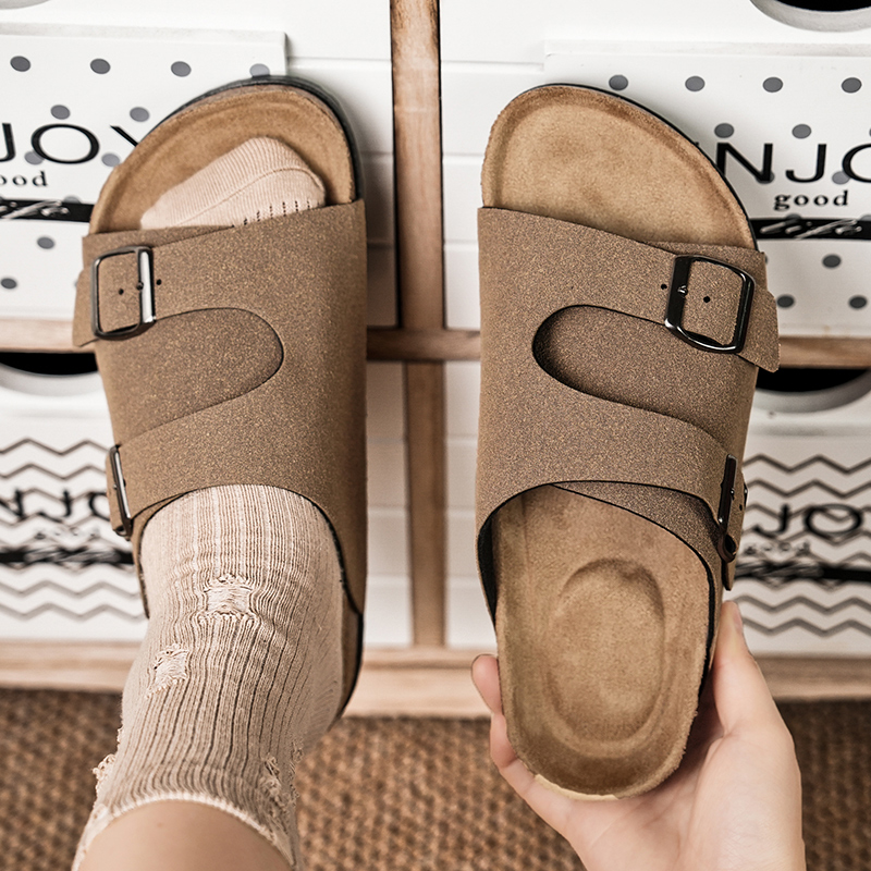 2026 Cork Slippers Men Summer  - Baby Gate Stairs บทวิจารณ์และราคา