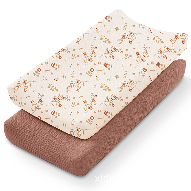 2PCS Diaper Changing Pad Cover - Diaper Changing Mat บทวิจารณ์และราคา