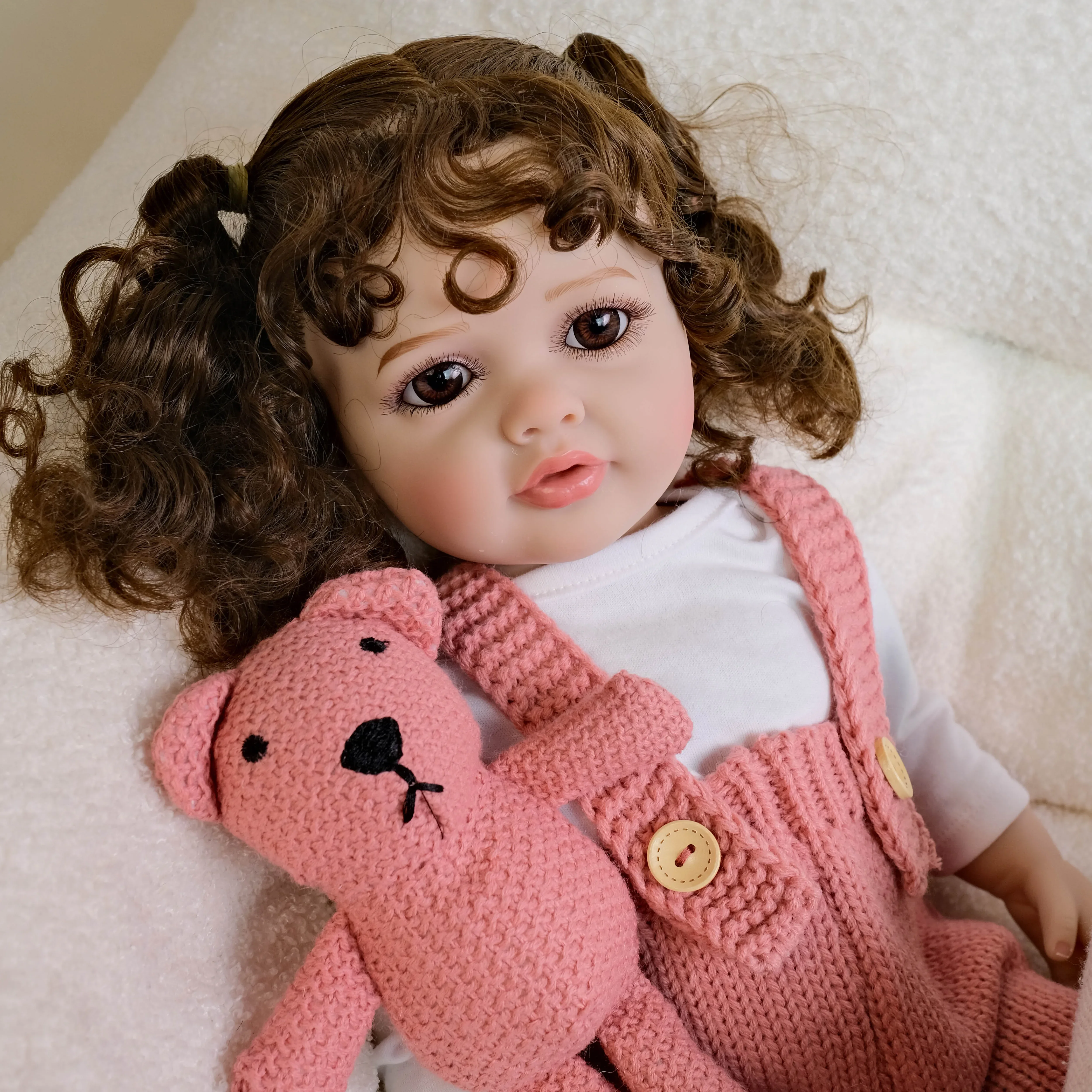 22Inch Betty Full Soft Vinyl G - Baby Products For Curly Hair บทวิจารณ์และราคา