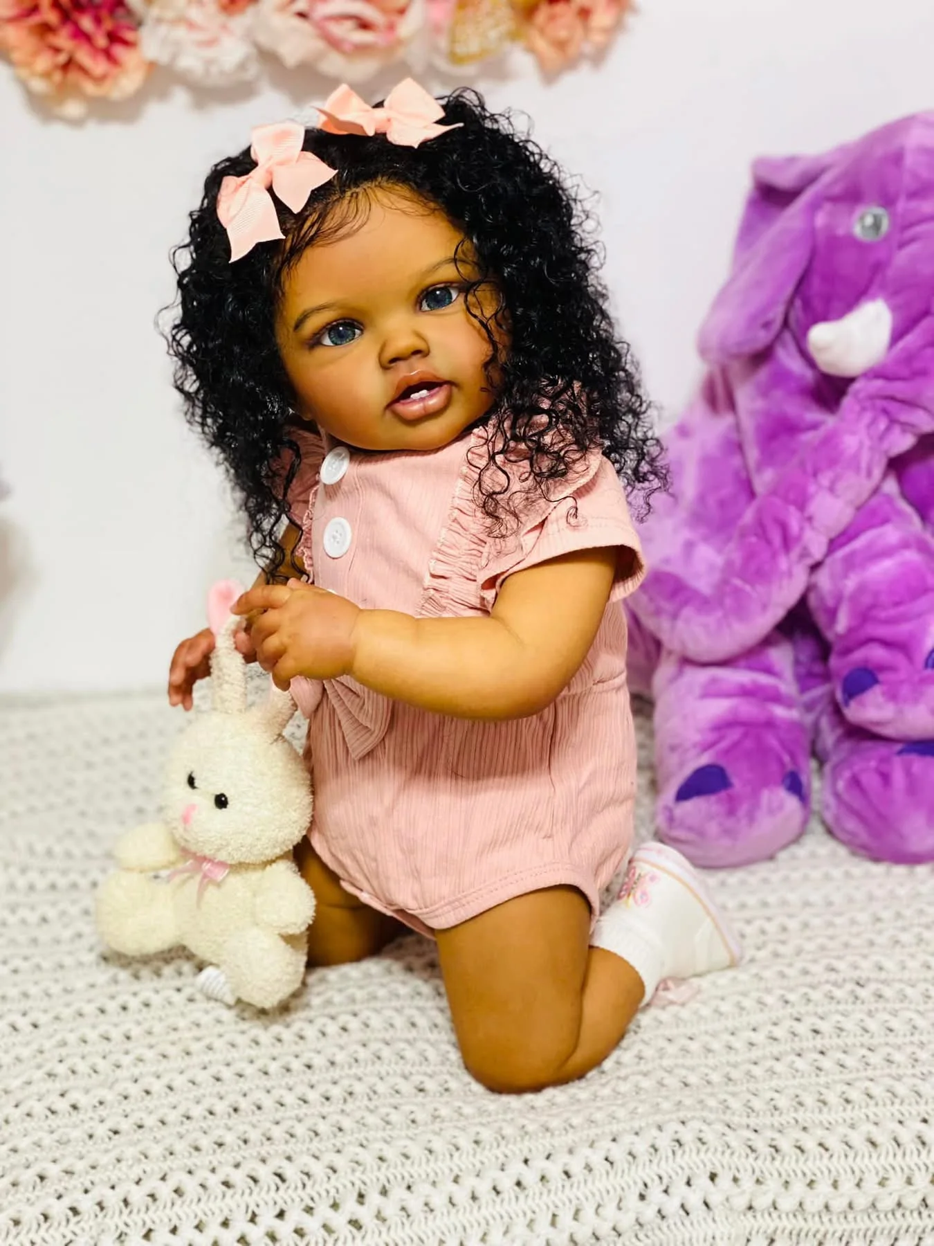 24Inch Reborn Baby Toddler Lot - Baby Products For Curly Hair บทวิจารณ์และราคา