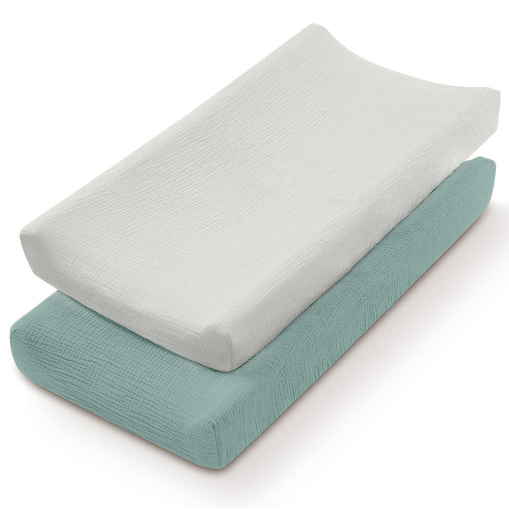 2PCS Breathable Cotton Diaper  - Diaper Changing Mat บทวิจารณ์และราคา