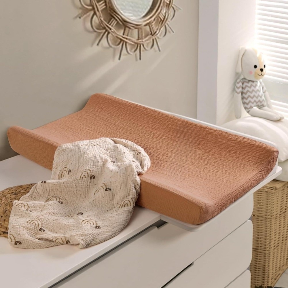 2PCS Breathable Cotton Diaper  - Diaper Changing Mat บทวิจารณ์และราคา