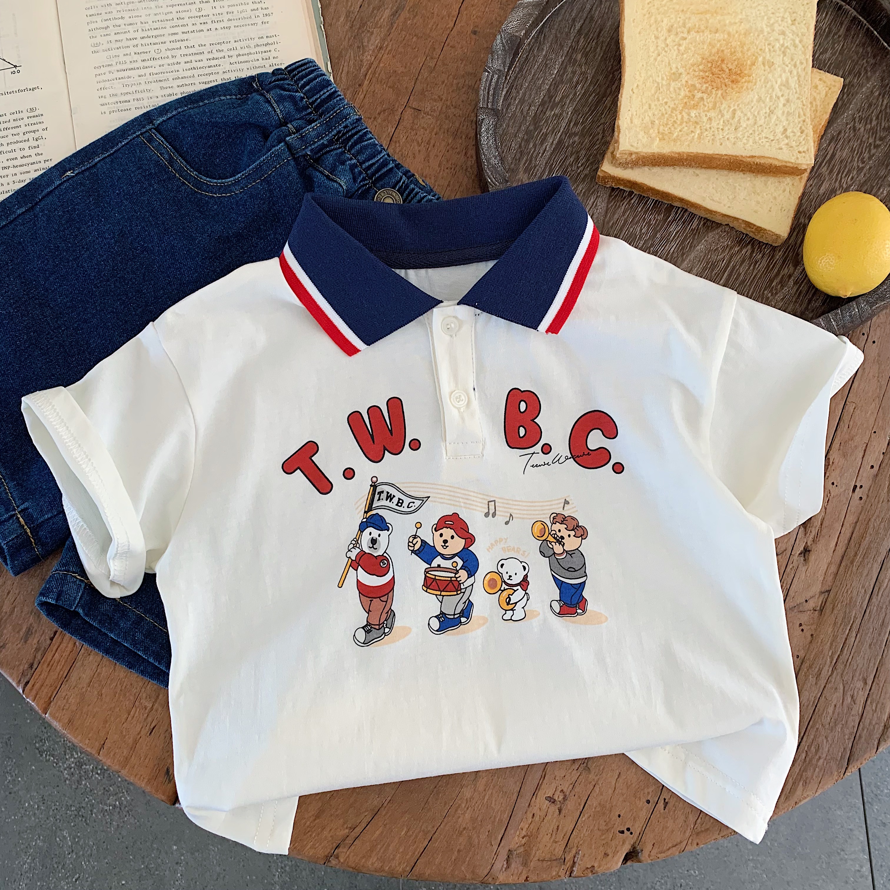 Children's Summer Polo Shirt C - Baby Products Japanese บทวิจารณ์และราคา