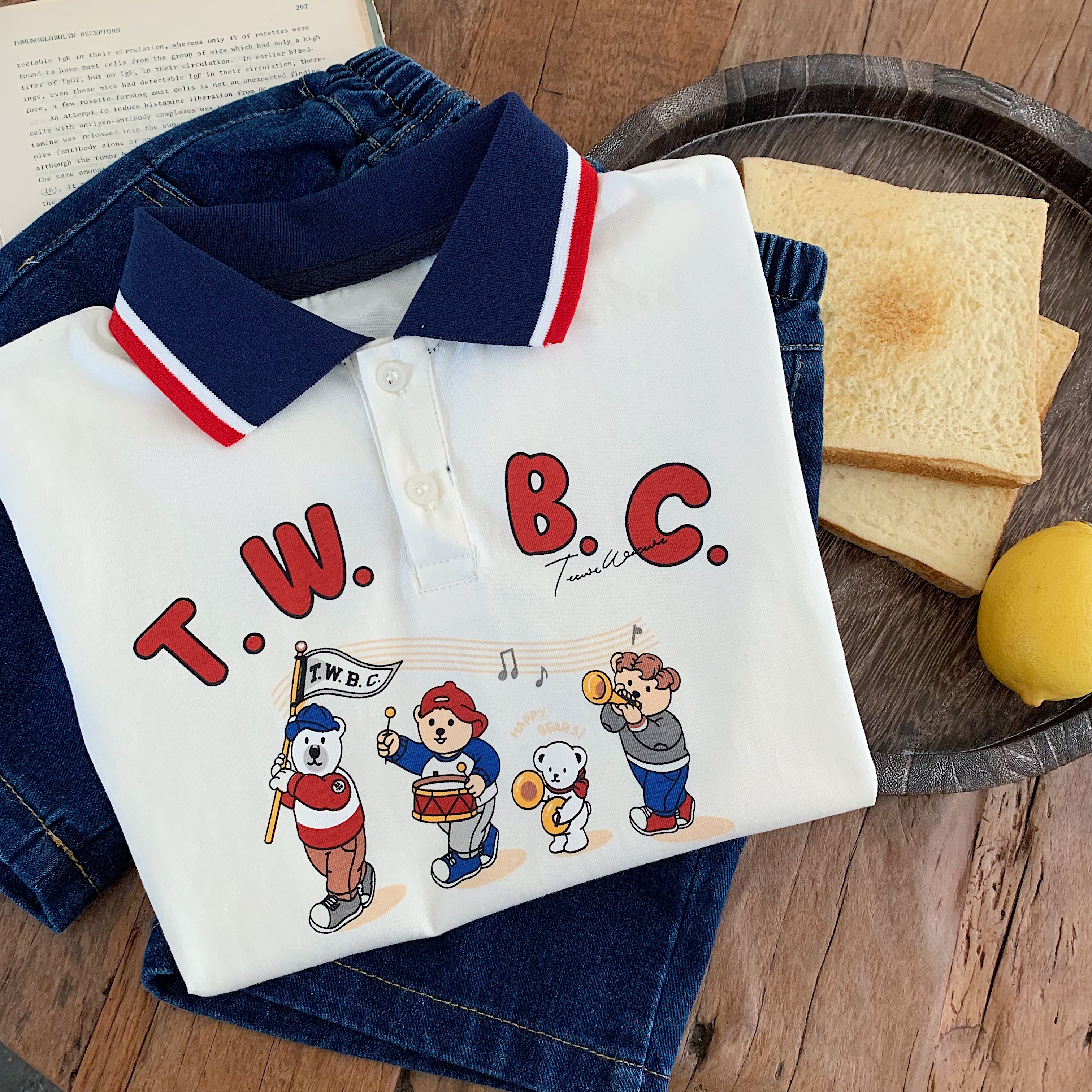 Children's Summer Polo Shirt C - Baby Products Japanese บทวิจารณ์และราคา