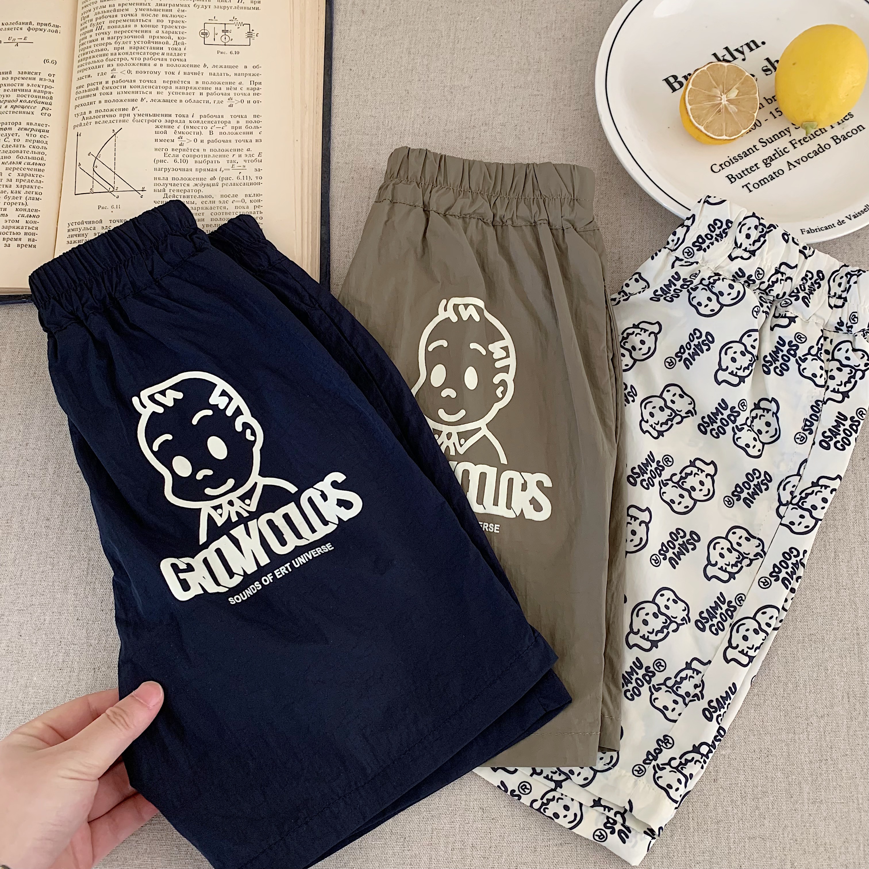 Children's shorts 2025 with ad - Baby Products Japanese บทวิจารณ์และราคา
