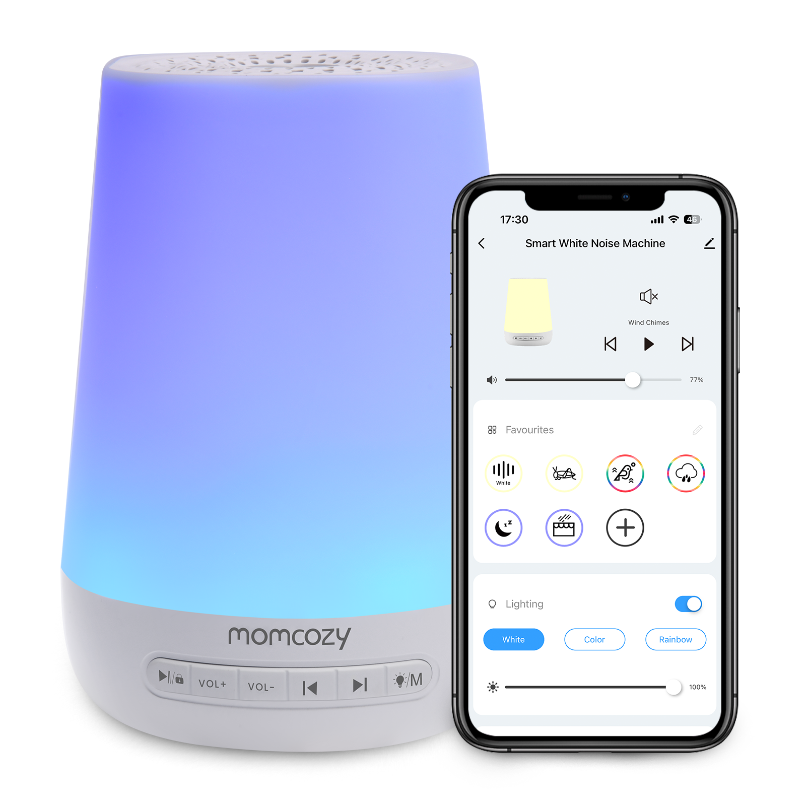 Momcozy Baby White Noise Sound - White Noise Machine Baby บทวิจารณ์และราคา