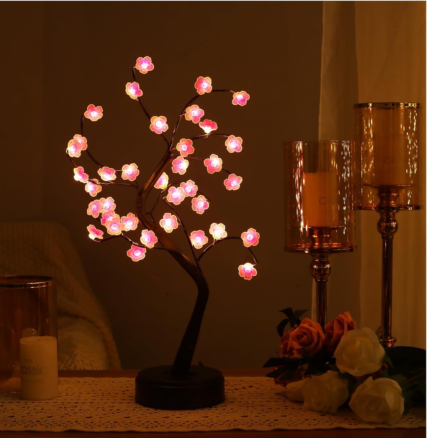Cherry Blossom Tree Lamp 18inc - Baby Products Japanese บทวิจารณ์และราคา