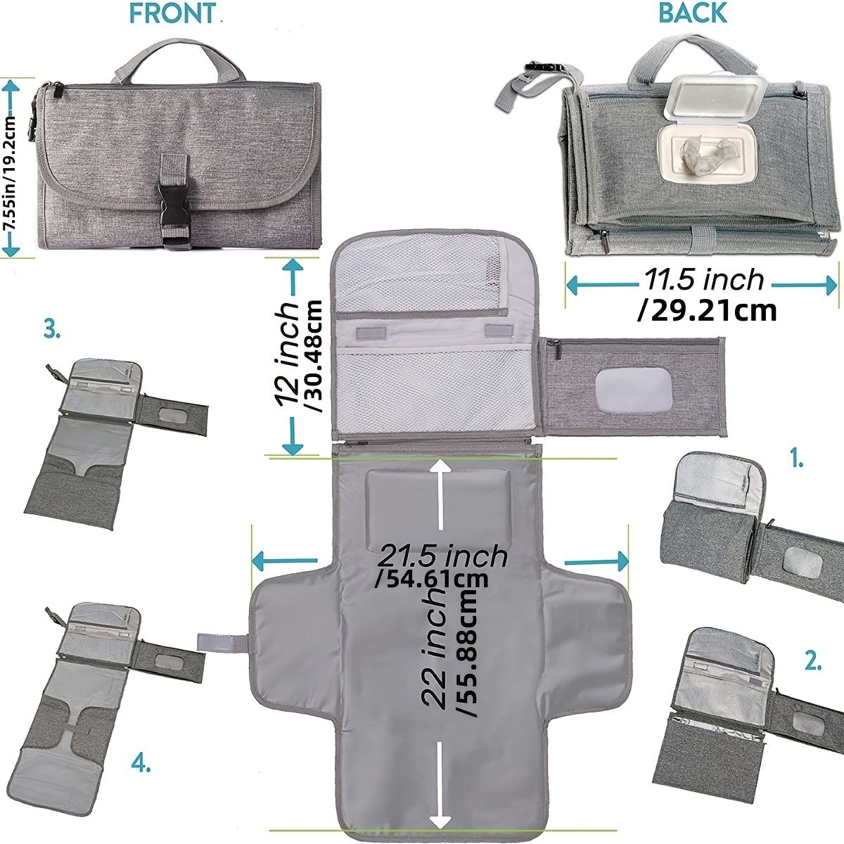 The Ultimate Baby Changing Mat - Diaper Changing Mat บทวิจารณ์และราคา
