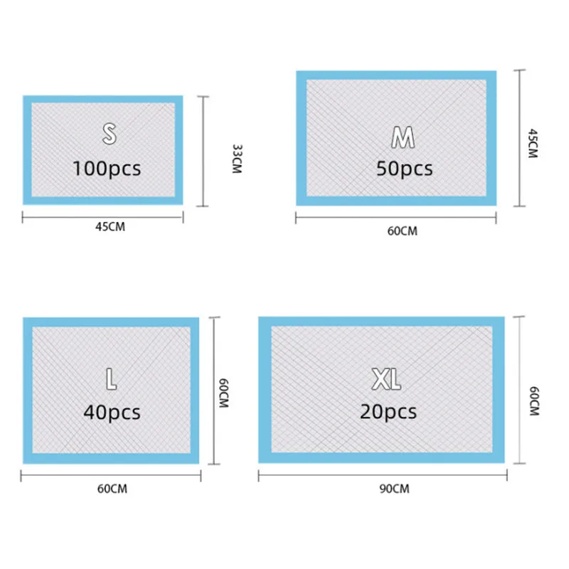 100/50/40/25PCS High Absorbent - Diaper Changing Mat บทวิจารณ์และราคา