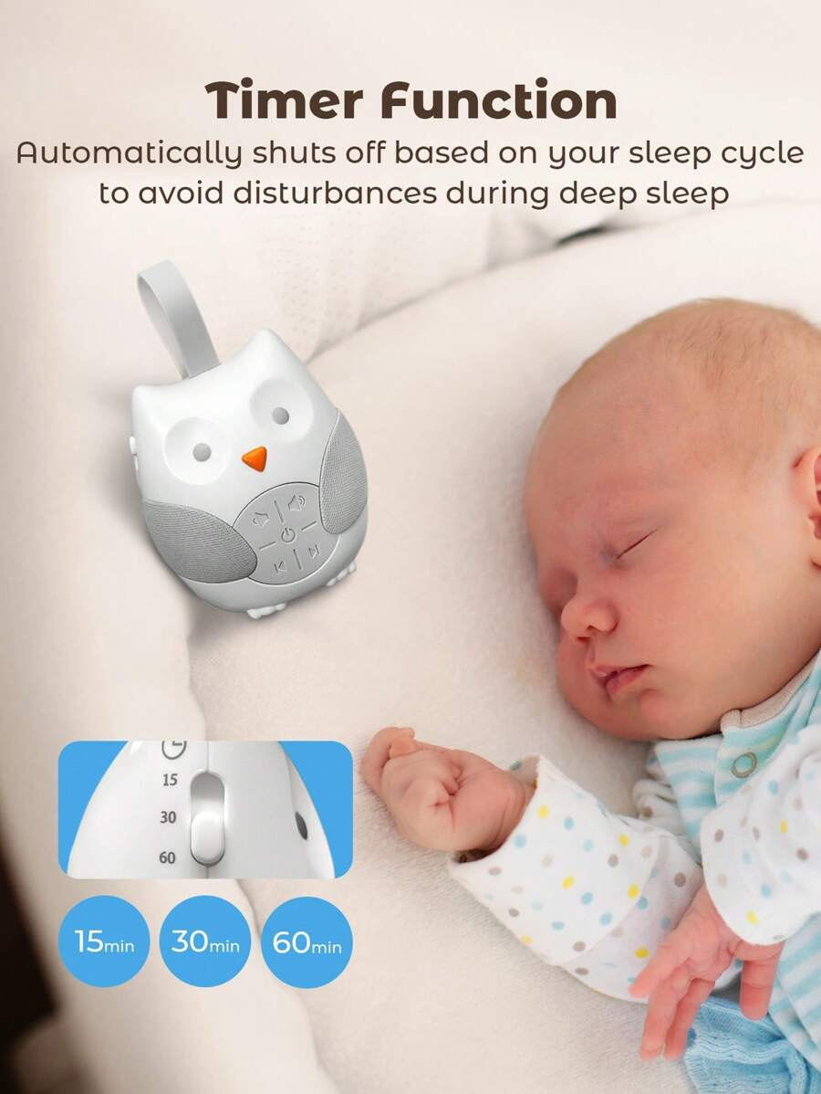 Portable Sleep Sound Toddler W - White Noise Machine Baby บทวิจารณ์และราคา