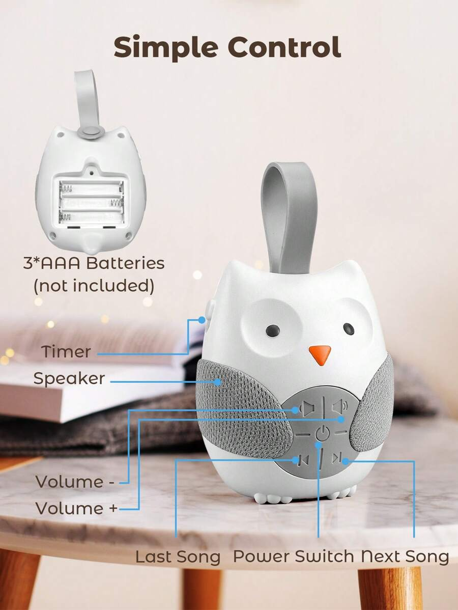 Portable Sleep Sound Toddler W - White Noise Machine Baby บทวิจารณ์และราคา