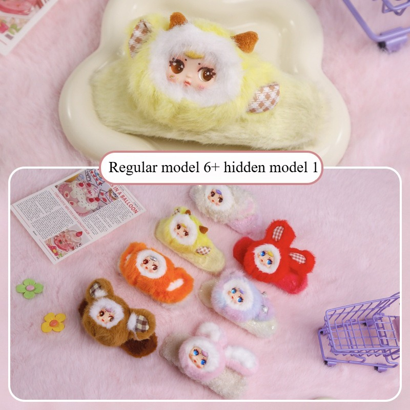 Milk Candy Hair Hairpin Plush  - Baby Products Hair บทวิจารณ์และราคา