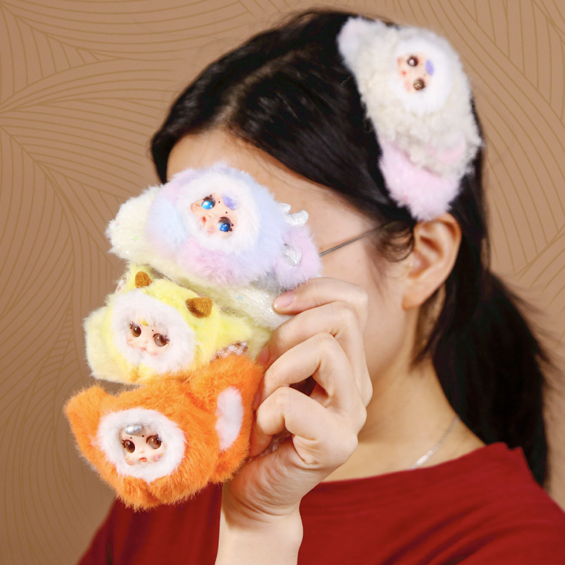 Milk Candy Hair Hairpin Plush  - Baby Products Hair บทวิจารณ์และราคา
